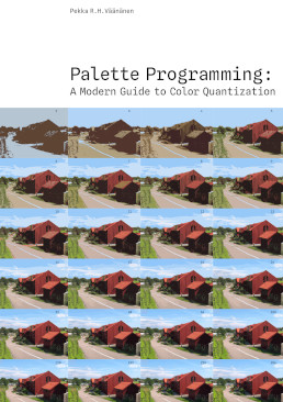 The cover for Palette Programming: A Modern Guide to Color Quantization.